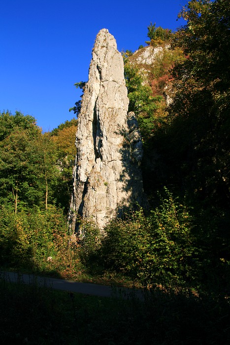 Skalna Iglica w Dolinie Będkowskiej