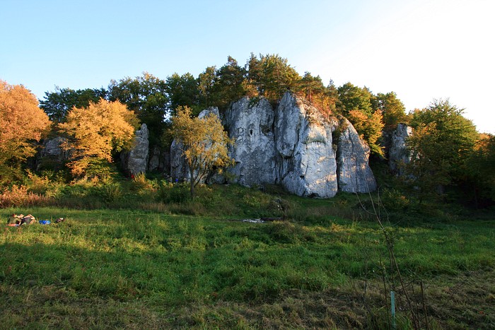 Łabajowa w Dolinie Będkowskiej
