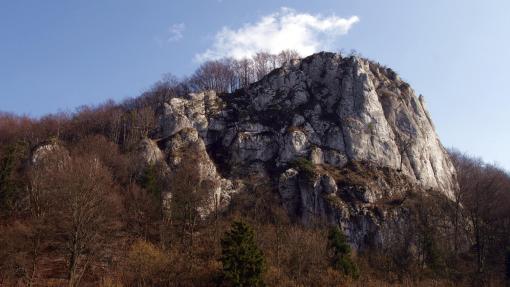 Sokolica górująca nad Doliną Będkowską